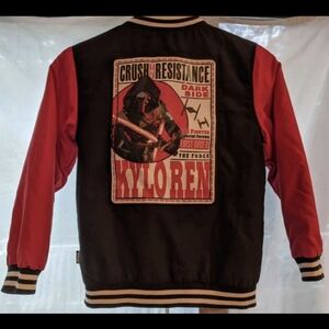 Star Wars Kylo Ren Varsity Jacket in like new condition size 7/8